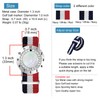E TRUEE Golf Ball Marker with Golf Stroke Counter Bracelet,