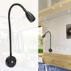 Aramox RV LED Reading Light,12-24V 3W Wall Mount Reading Lamp