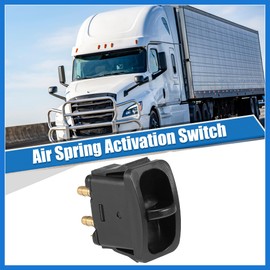 VekAuto Air Spring Activation Switch for Car for Truck ABS Electric Cab Ride Suspension Control Switch Push to Snap Tab ON Off ON for RV Auto Accessories