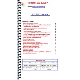 Yaesu VX-6R Mini-Manual by Nifty Accessories
