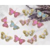 CA CRAFTS & PARTY Feather Monarch Butterflies 2" Pastel Assorted