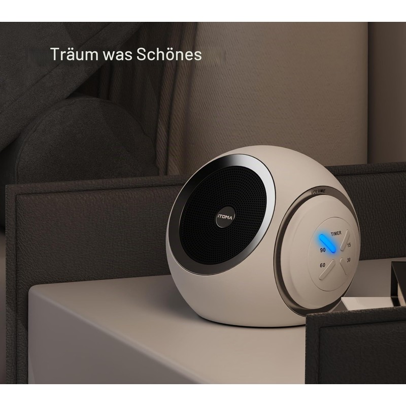 White Noise Machine, White Noise Sound Machine with 30 Soothing