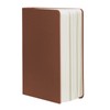 A5 Thick Journal Notebook, PU Leather Hardcover Blank Paper Sketchbook,