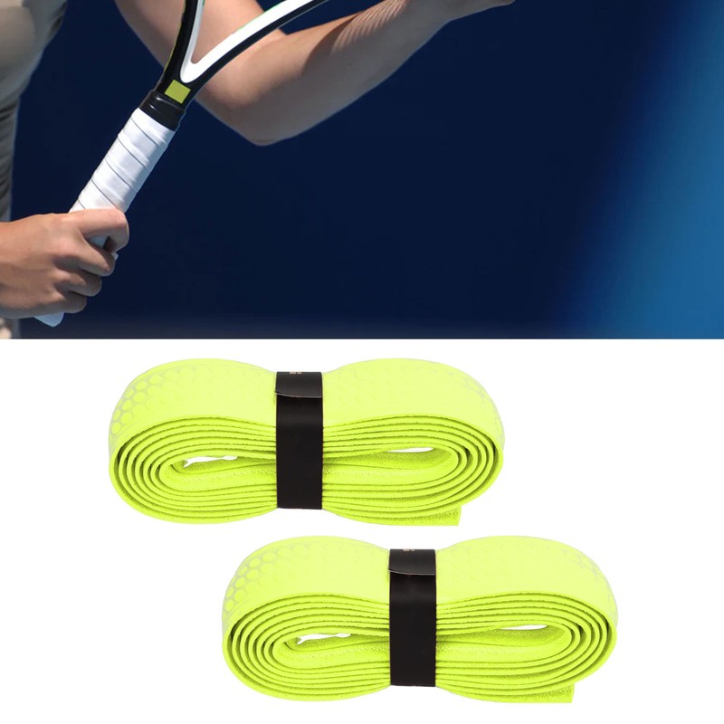 2 PCS Tennis Racket Grip Tape Badminton Racquet Thick Overgrips