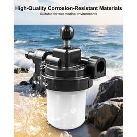 Fuel Filter Kit Fit for Mercury Mariner Outboard Motor 8HP 9.9HP 10HP 15HP 25HP 30HP 40HP 45HP 50HP Outboard Filter Replace 35-889527A07 8M0111436 87946A13 87946A15