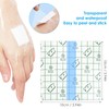 Waterproof Transparent Bandage 10 cm x 10 cm Shower Plasters