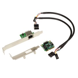KALEA-INFORMATIQUE Mini PCI Express Network Controller Card 1 Port LAN 2.5 GIGABIT Ethernet with Realtek RTL8125 Chipset