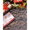 16 Pcs Cookie Cutters Christmas Cookie Cutters Winter Set with
