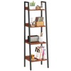 Yoobure Yoobure Ladder Shelf, 4 Tier Tall Ladder Bookshelf Corner