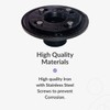 SereneDrains 2 Inch Cast Iron Shower Drain Base for Linear