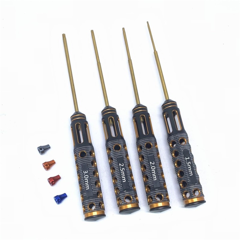 KingVal Metal 1.5mm 2.0mm 2.5mm 3.0mm Hex Screwdriver Screw Driver