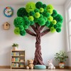 AmazingSpark Classroom Tree Bulletin Board Set DIY 3D Cardboard Tree