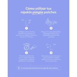 Parches Hidrocoloides Acné Invisibles Spot Me X2 | Nipskin®