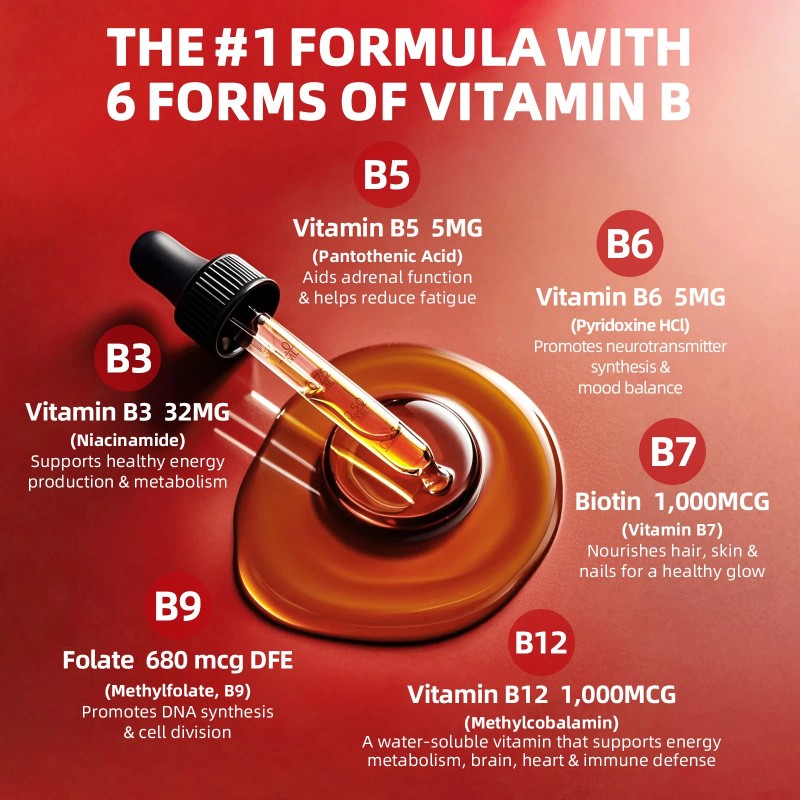 GreenPeople B-Complex Liquid Drops B12 Methylcobalami