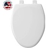 Mayfair 1843SLOW 000 Lannon Toilet Seat will Slow Close and