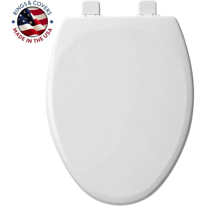 Mayfair 1843SLOW 000 Lannon Toilet Seat will Slow Close and