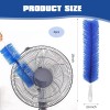 3-Pack Fan Cleaning Brush with Bendable Microfiber Dust Cleaning Brush
