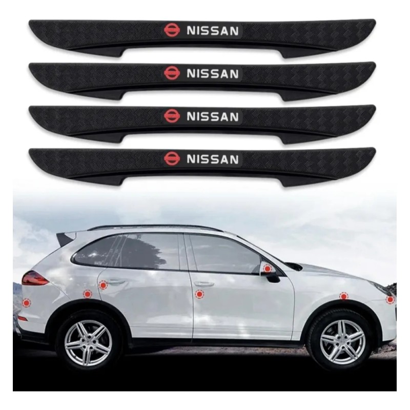 Protector De Puerta De Silicon 4pzas Nissan