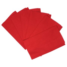 Red Dinner Napkins | 2-Ply | 15" x 17" | 125/Pack