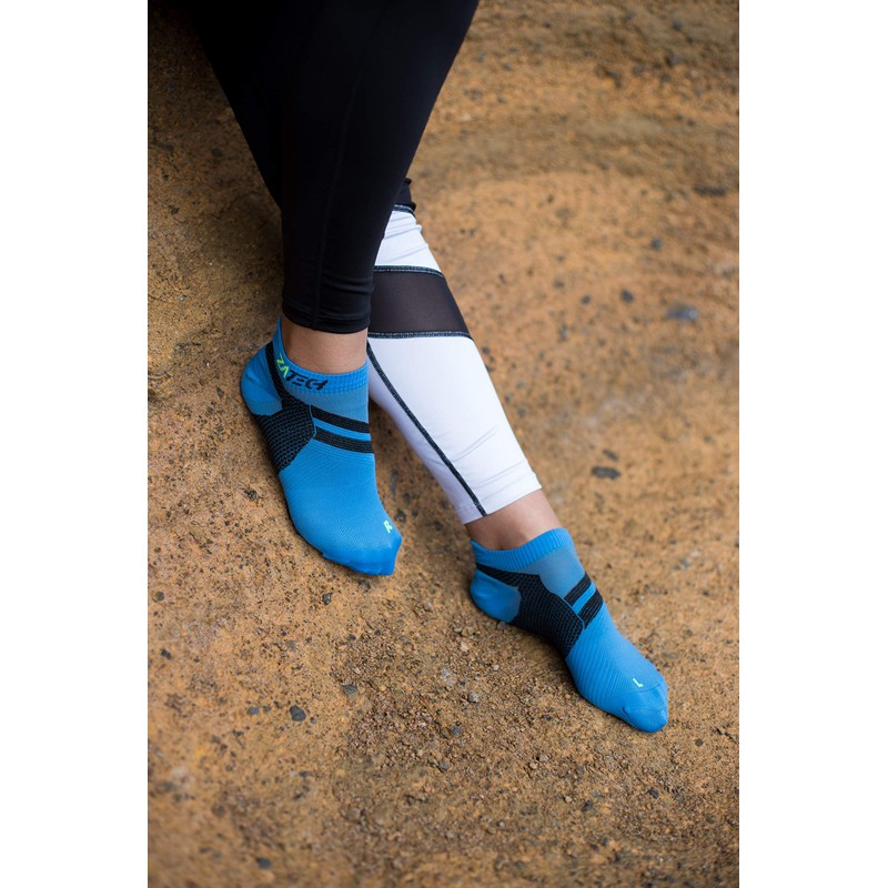 ZaTech Low Cut Athletic Sock, Short Running Compression Plantar Fasciitis
