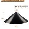 Garbuildman Squirrel Baffle for Bird Feeder Pole, Outside Pole Mount