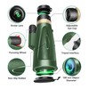 ASxmhGo 80X100 HD Monocular Telescope, High Powered BAK-4 Prism Compact