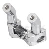 Unbranded Chrome 1" Top Clamp 3-1/2" Handlebar Riser Pullback For