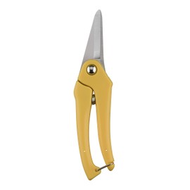 Regal Art & Gift Lilac & Vine Garden Shears - Stainless Steel Blades, Ergonomic Grip, Safety Clasp, Bright Handles in Blue for Comfortable and Secure Cutting in the Garden