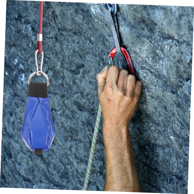 OHPHCALL Outdoor Throw Weight Bag Pouch Beads for Climbing Spelunking