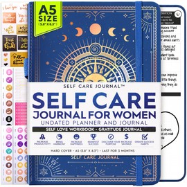 Self Care Journal for Women - a 90 Day Creating Mindfulness Journal, Success & Happiness in Life, Personal Gratitude Journal, Vision Board, Undated Weekly Planner & Monthly Planner
