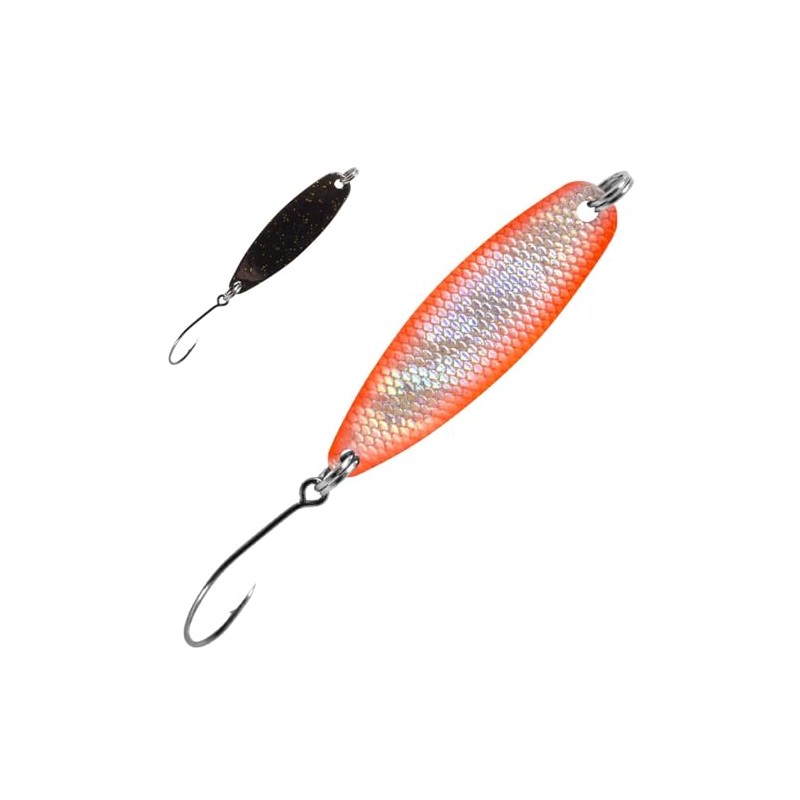 FTM Spoon Hammer 1.7 g - Trout Spoon, Colour: Orange