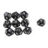 Yourandoll 10pcs Polyhedral Dice D12 Dice 12 Dice for Dungeons