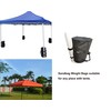 Spatutongs 200 LBS Extra Large Canopy Heavy Duty Sand Bags,