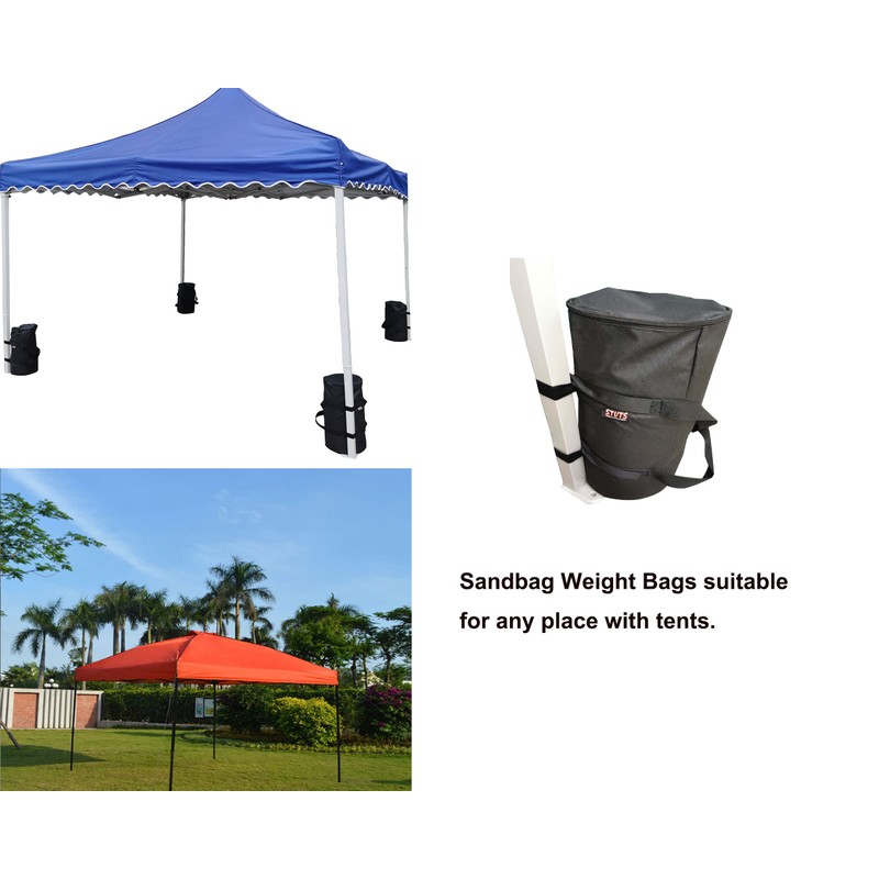 Spatutongs 200 LBS Extra Large Canopy Heavy Duty Sand Bags,