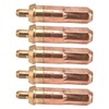 5Pcs Acetylene Cutting Tips Brass Copper Welding Nozzles Torch Consumables
