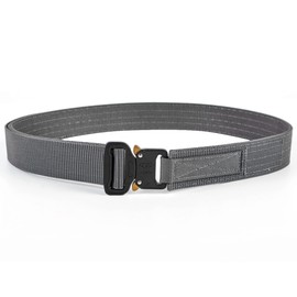 WOLF TACTICAL Heavy Duty Hybrid Quick-Release EDC Belt - 2-Ply 1.5” CCW Gun Belt (M (32-35), Wolf Grey)