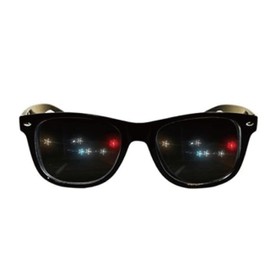 XII WANG YE Star Effect Diffraction Glasses Festival Party Rave Light Accessories Star Sunglasses UV400 Protection