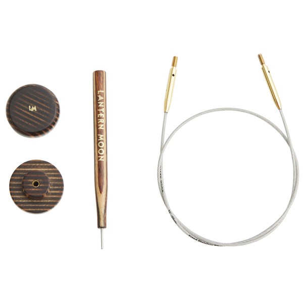 Lantern Moon Interchangeable Knitting Needle Cables – 2 x 24