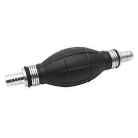 Mintice 8mm Fuel Line Pump Primer Bulb Hand Primer Gas Petrol Pump Rubber Aluminum