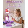 Kids Makeup Kit for Girl, Mermaid Toys for Makeup Sets,