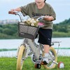 Mkuero Kids Bike Basket, Front Bicycle Basket for Boy and