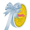 LEEQE Double Face Dusty Blue Satin Ribbon 5/8 Inch x