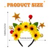 EARENT Light Up Sunflower Headband Glowing Star Headpiece Costume Hair