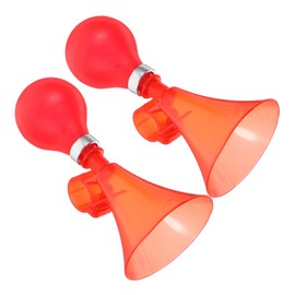 Mipcase 2pcs Boy Girl Squeeze Horn Loud and Sound for Safe Riding Easy to Install Suitable for Boys and Girls Scooters and Random Style