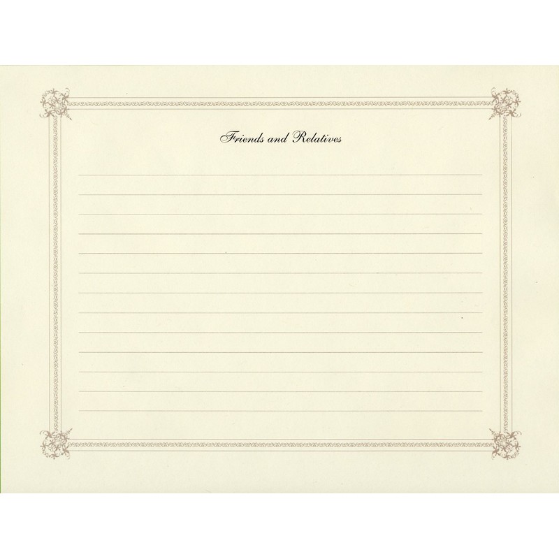 BookFactory Funeral Guest Book"A Celebration of Life" / Memorial Book/Memorial