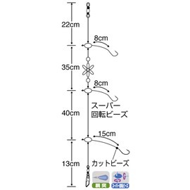 ささめ針(SASAME) X-001 ボウズのがれ S
