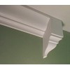 Crown Molding Corner Endcap Block Fits 5 - 5 1/2 Inch Crown Molding (Right)