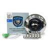 VSW S6 Chrome Horn Button Compatible with 6 Bolt Steering