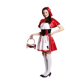 Red Kaeppchen Costume Red Köppchen Costume 2 pieces, 42, multi-coloured