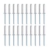 X AUTOHAUX 40 Pieces Aluminium Blind Rivets Pop Rivets 5